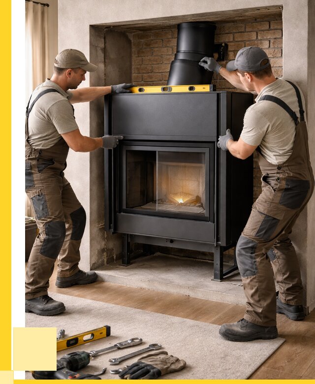 Установка каминных топок в Балашове под ключ от 18304 р. | ЭриданБла