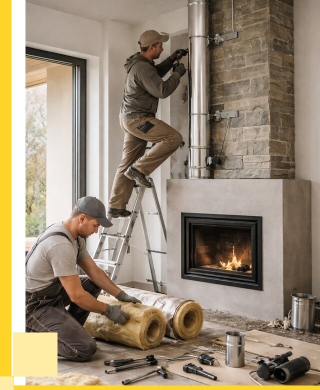 Монтаж дымоходов для каминов в Балашове от 15254 р. ЭриданБла