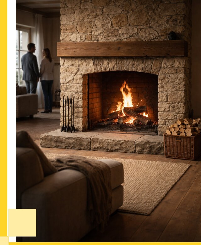 Открытые камины под ключ в Балашове от 152535 р. ЭриданБла