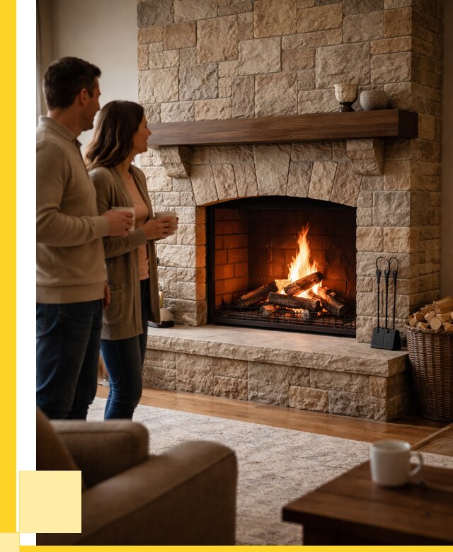 Каменные камины на заказ в Балашове от 183042 р. | ЭриданБла