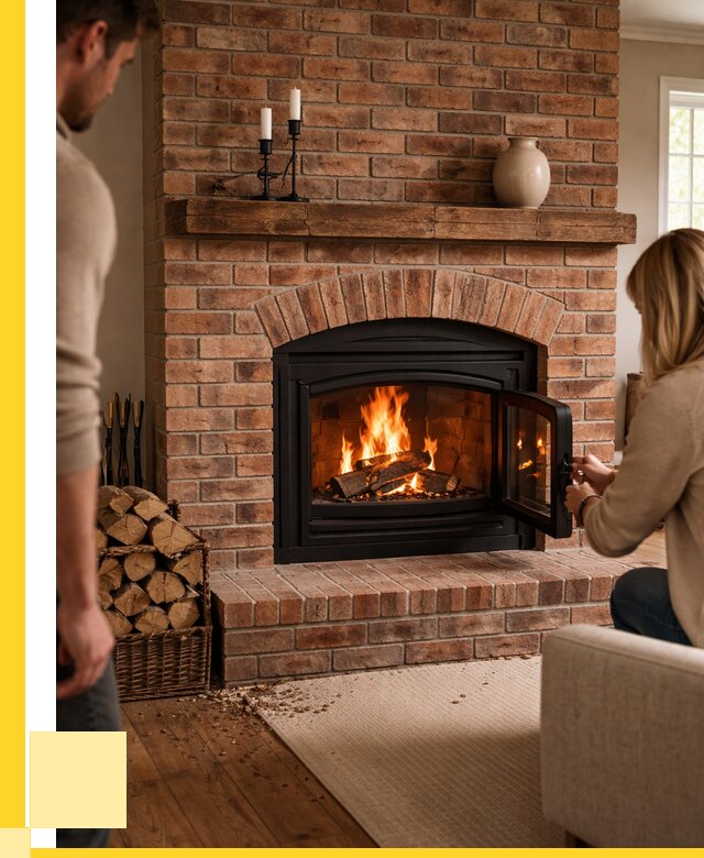 Кирпичные камины под ключ в Балашове от 152535 р. | ЭриданБла