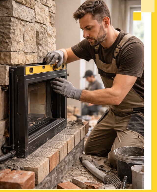 Дровяные камины под ключ в Балашове: монтаж, обустройство