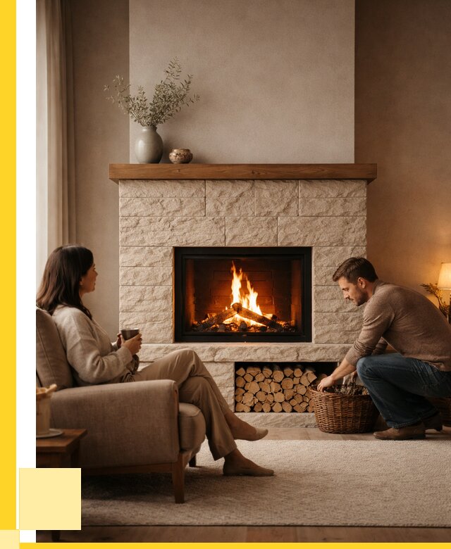 Камины для дома в Балашове под ключ от 152535 р. | ЭриданБла