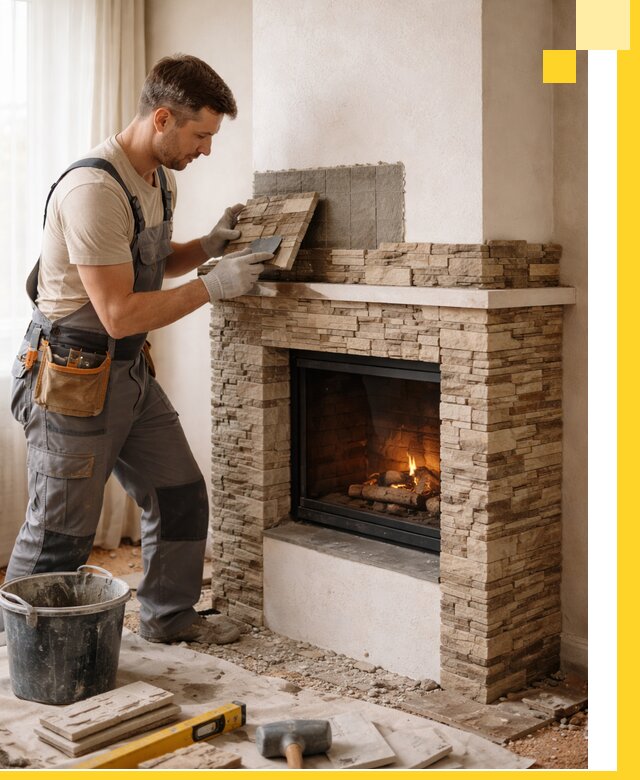 Изготовление и монтаж каминов для дома под ключ в Балашове