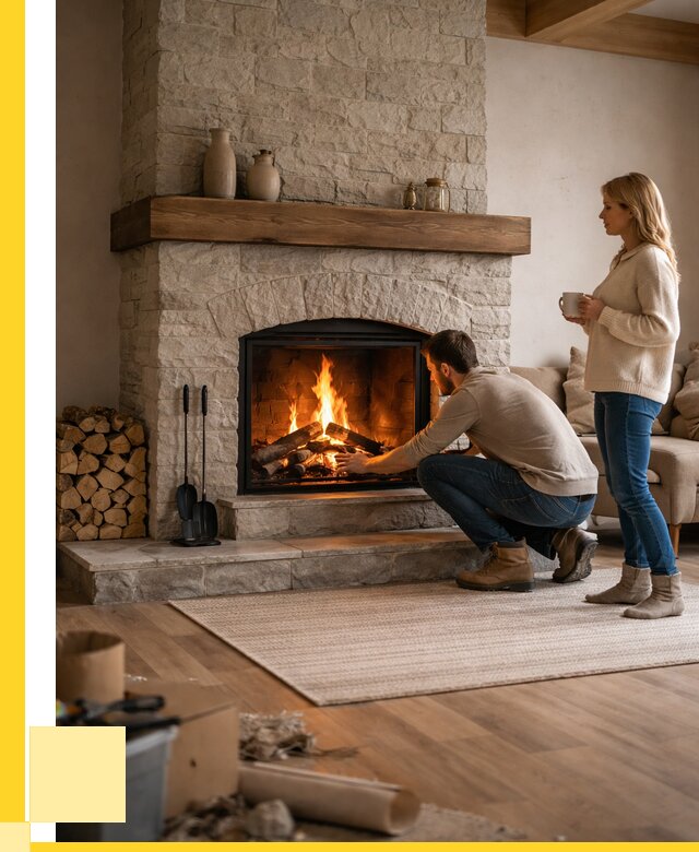 Камины для загородного дома в Балашове от 355915 р., ЭриданБла