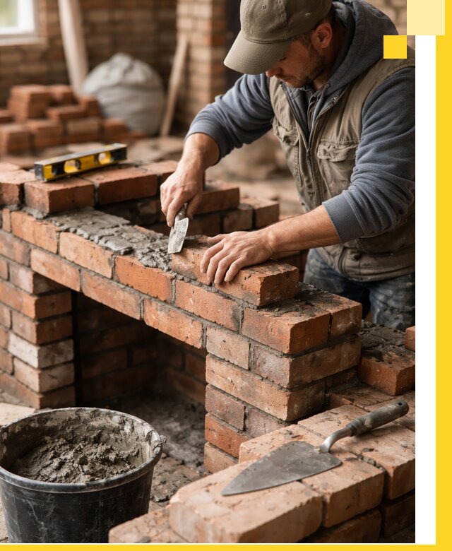 Кладка каминов под ключ в Балашове профессиональная отделка и монтаж