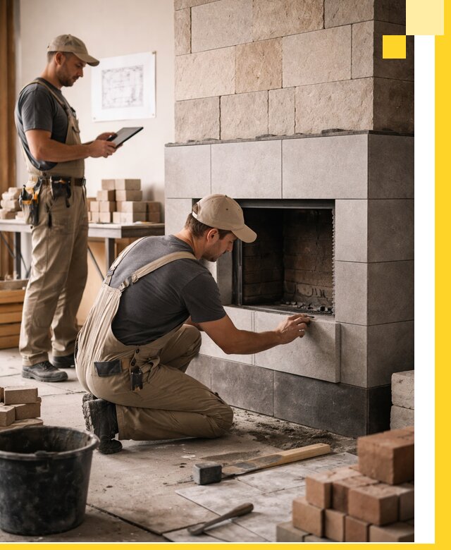 Индивидуальные проекты каминов и каминных систем в Балашове