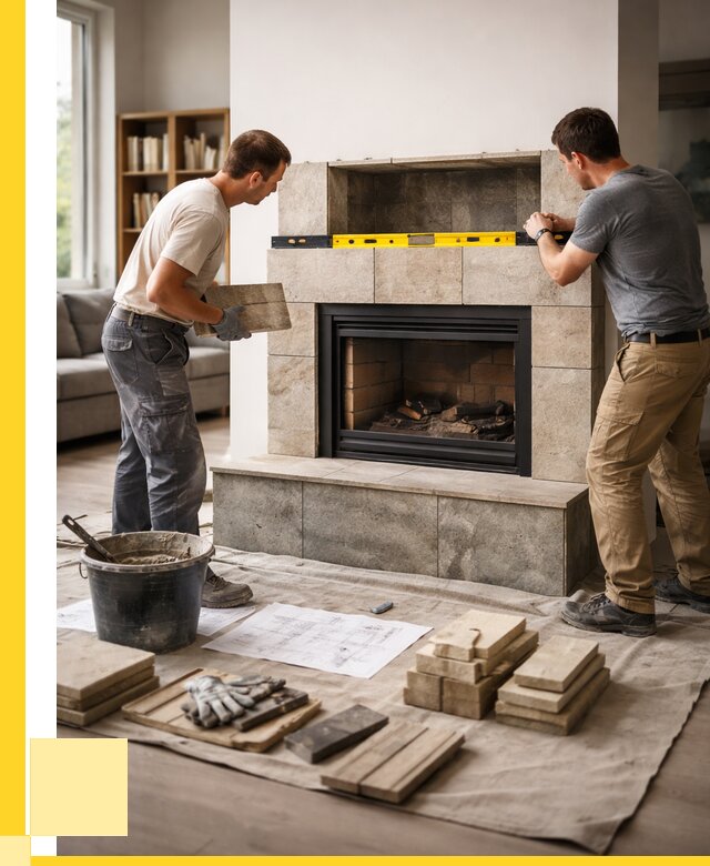 Монтаж каминов и установка в Балашове от 45761 р. | ЭриданБла