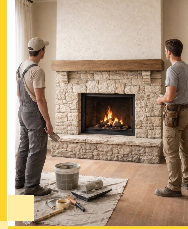 Отделка каминов в Балашове от 6610 р. под ключ | ЭриданБла