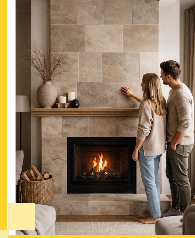 Облицовка каминов керамогранитом в Балашове от 4576 р. | ЭриданБла