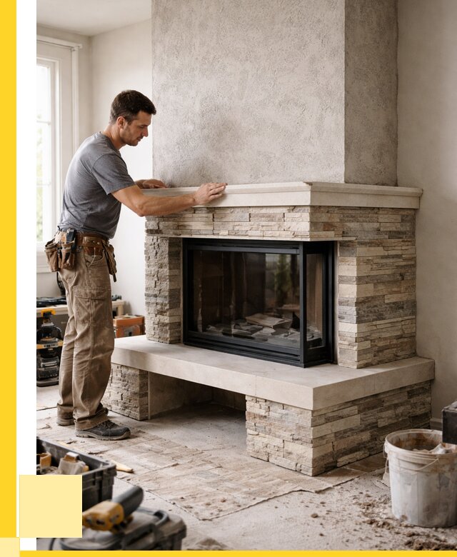 Изготовление каминов под ключ в Балашове от 152535 р. | ЭриданБла