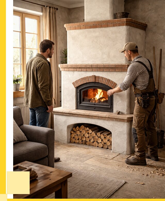 Печи камины в Балашове: кирпичные, изразцовые от 61014 р. | ЭриданБла