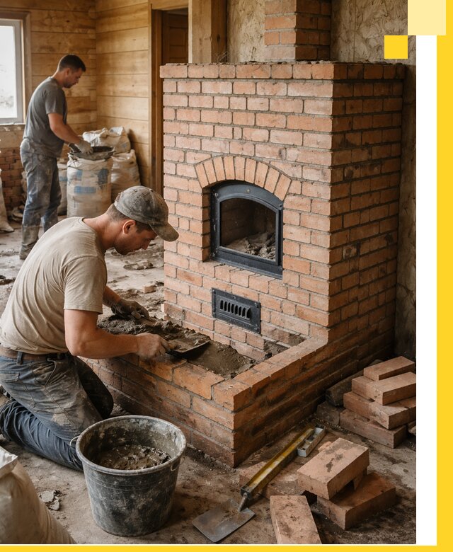 Профессиональное строительство печей в Балашове под ключ