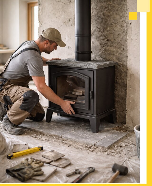 Профессиональный монтаж печей и каминов в Балашове под ключ