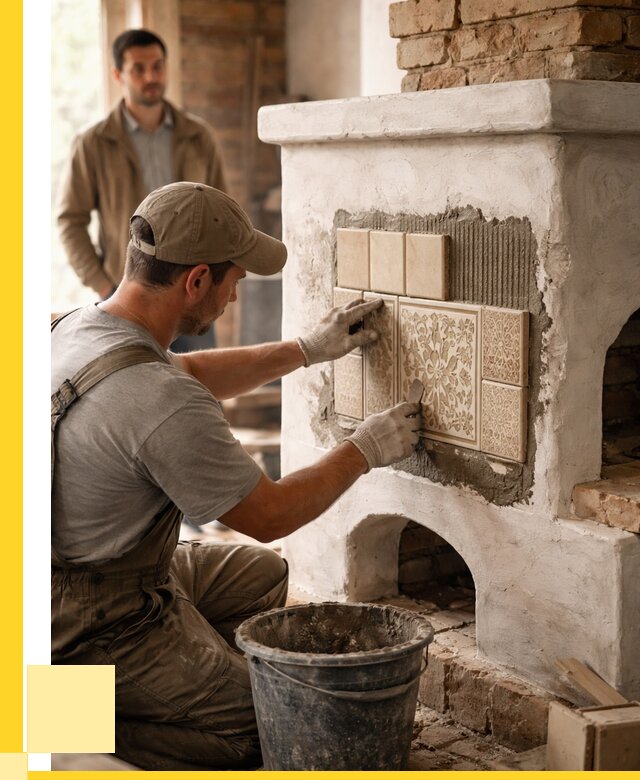 Отделка печей и банных печей в Балашове от 35592 р. | ЭриданБла