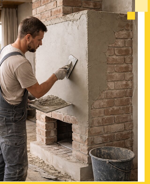 Отделка печей и облицовка каминов в Балашове под ключ