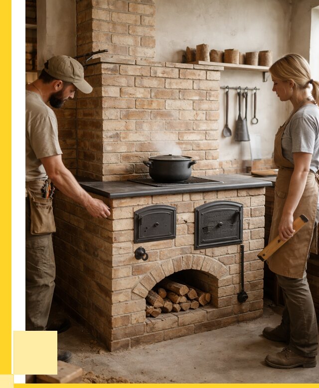 Варочно отопительные печи в Балашове от 91521 р. | ЭриданБла