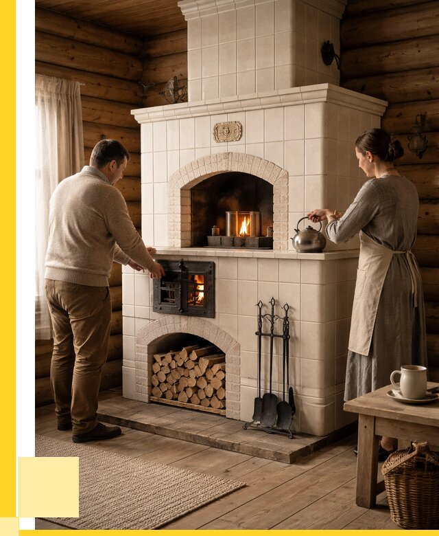 Русские печи в Балашове: установка от 152535 р. ЭриданБла