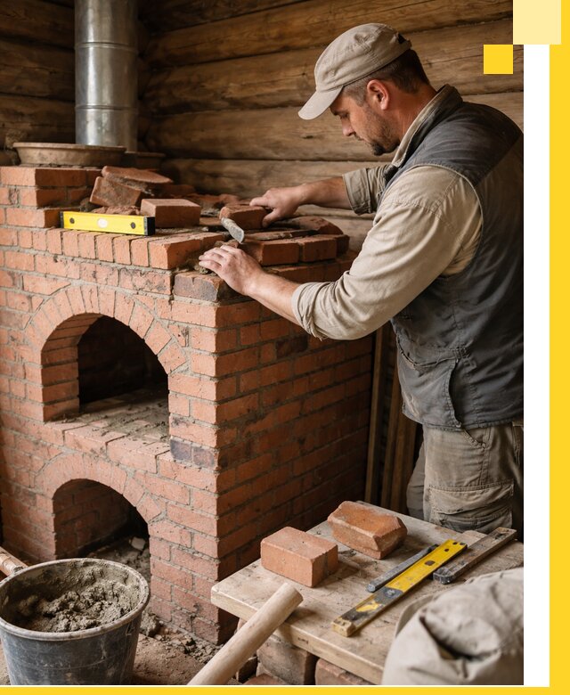 Изготовление и установка русских печей в Балашове под ключ