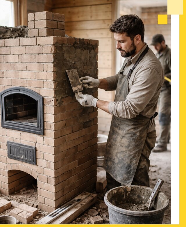 Изготовление и установка печей-шведок под ключ в Балашове