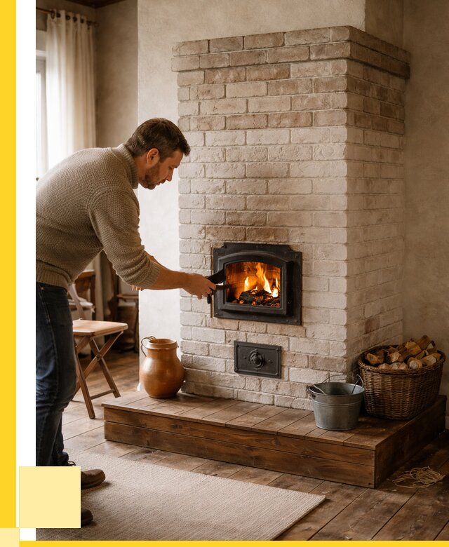 Печь голландка из кирпича в Балашове от 86437 р. | ЭриданБла