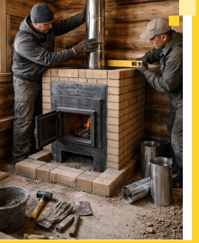 Проектирование, изготовление и установка банных печей в Балашове