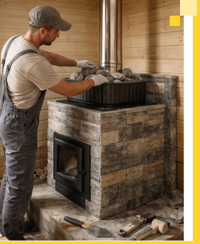 Печи для парной в Балашове, производство, монтаж и обслуживание