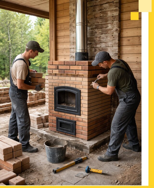 Производство и установка дачных печей под ключ в Балашове