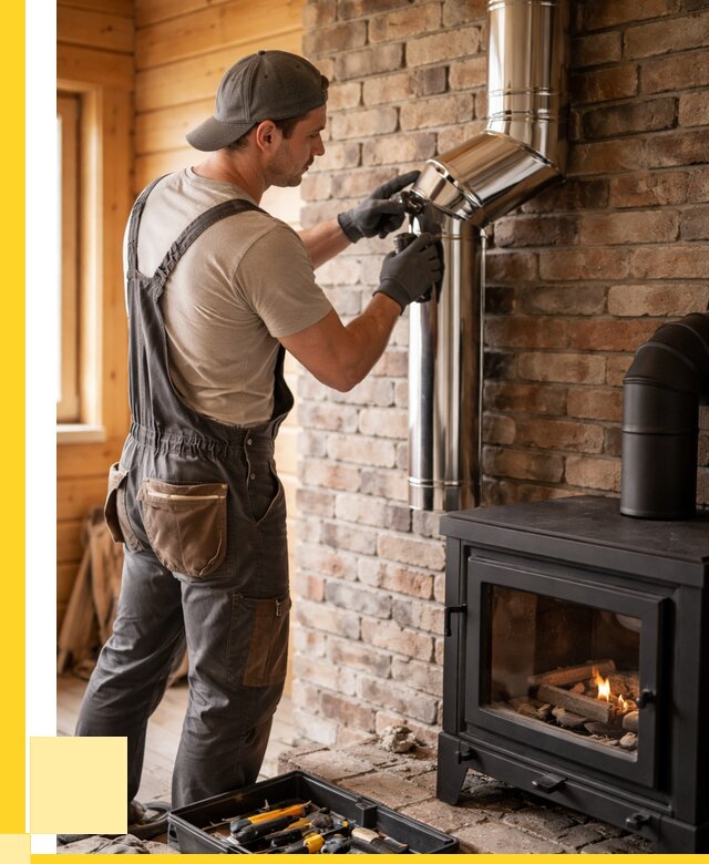Монтаж дымоходов для печей в Балашове от 7627 р. | ЭриданБла