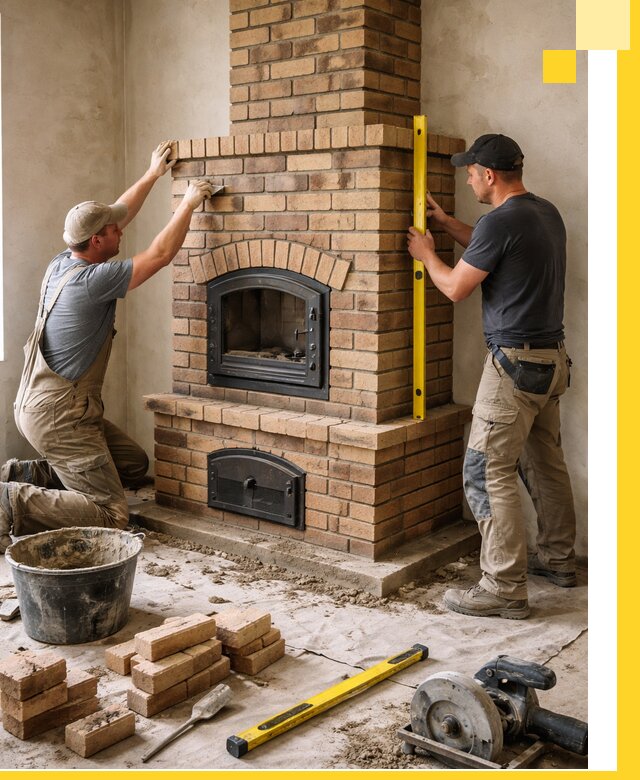 Продажа и установка печей и каминов для дома под ключ в Балашове