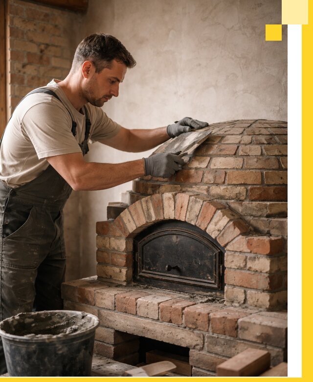 Изготовление и монтаж помпейских печей на заказ в Балашове