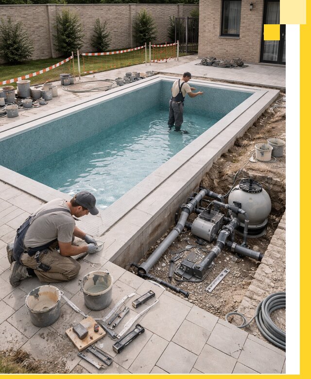 Строительство бассейнов под ключ в Балашове: проекты и монтаж