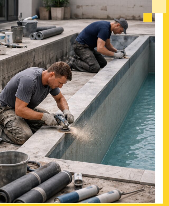 Профессиональный ремонт бассейнов под ключ в Балашове