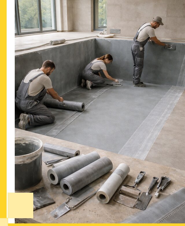 Гидроизоляция бассейнов в Балашове от 2034 р., ЭриданБла