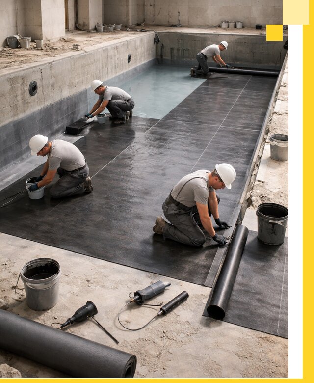 Профессиональная гидроизоляция бассейнов и чаш в Балашове под ключ