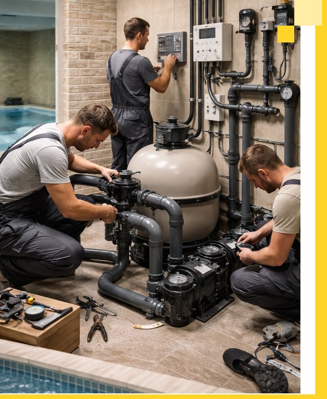 Комплексное оборудование для бассейнов под ключ в Балашове