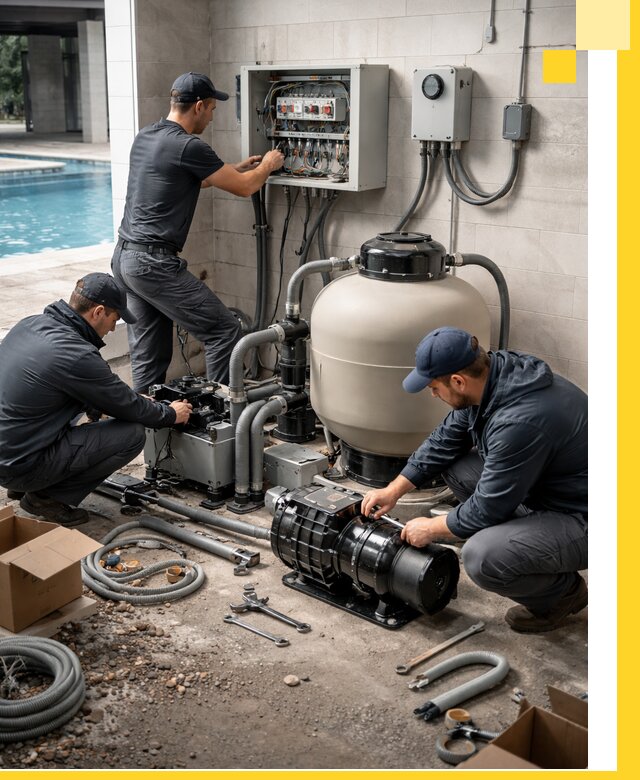 Профессиональный монтаж оборудования для бассейнов в Балашове