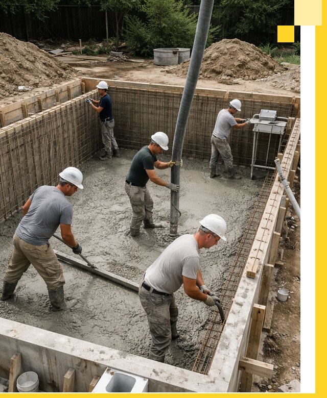 Строительство бетонных бассейнов под ключ в Балашове