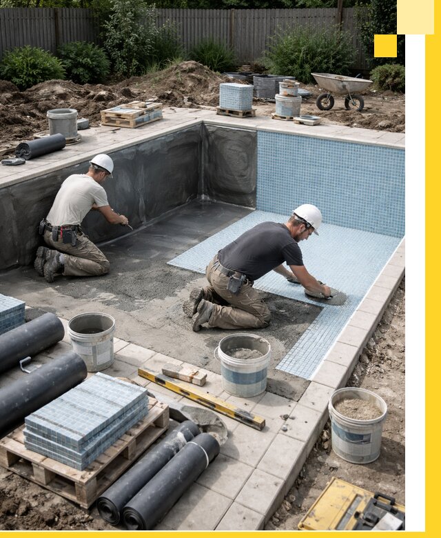 Проектирование и строительство стационарных бассейнов в Балашове