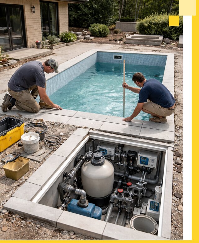 Строительство качественных домашних бассейнов под ключ в Балашове