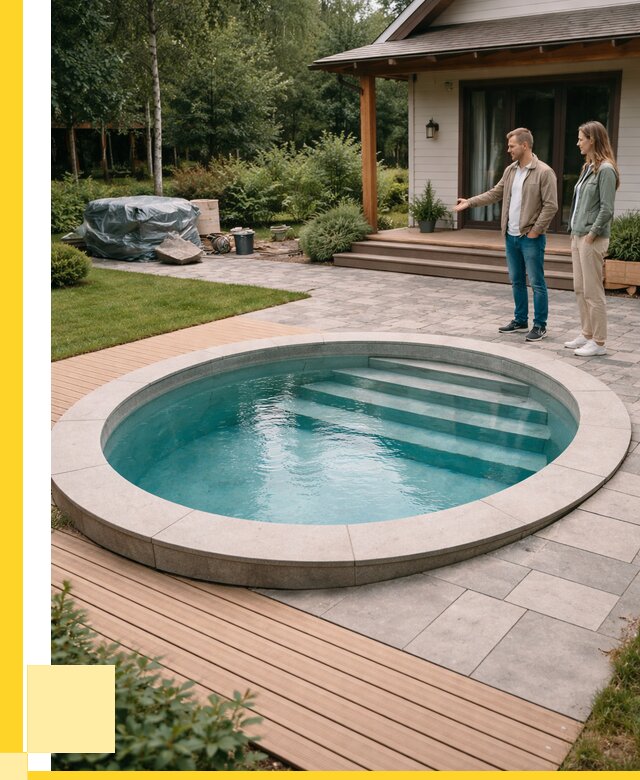 Бассейн на даче под ключ в Балашове от 203380 р., ЭриданБла