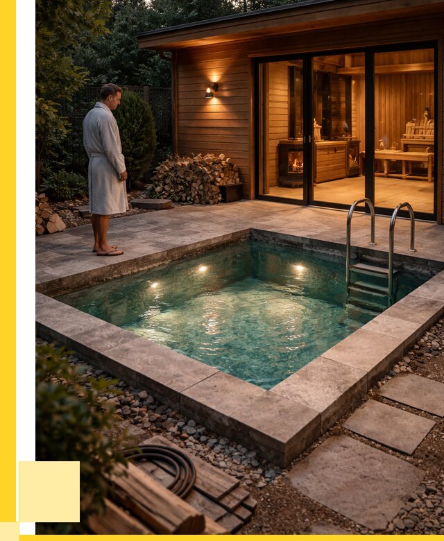 Бани с бассейном под ключ в Балашове от 96606 р. | ЭриданБла