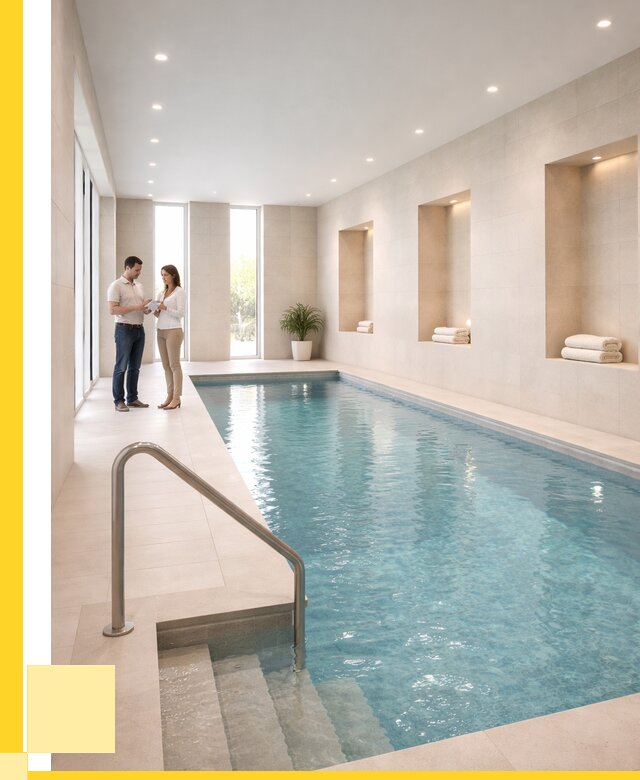 Бассейны в помещении под ключ в Балашове от 1525350 р. | ЭриданБла