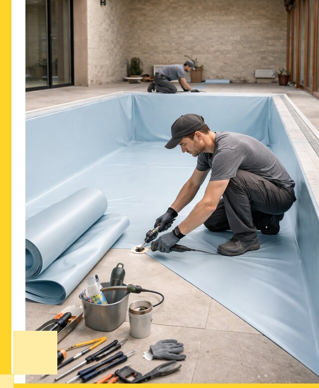 Пленка ПВХ для бассейнов в Балашове от 2542 р. | ЭриданБла