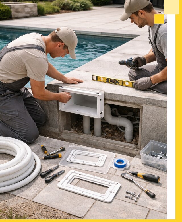 Поставка и установка скиммеров для бассейнов в Балашове