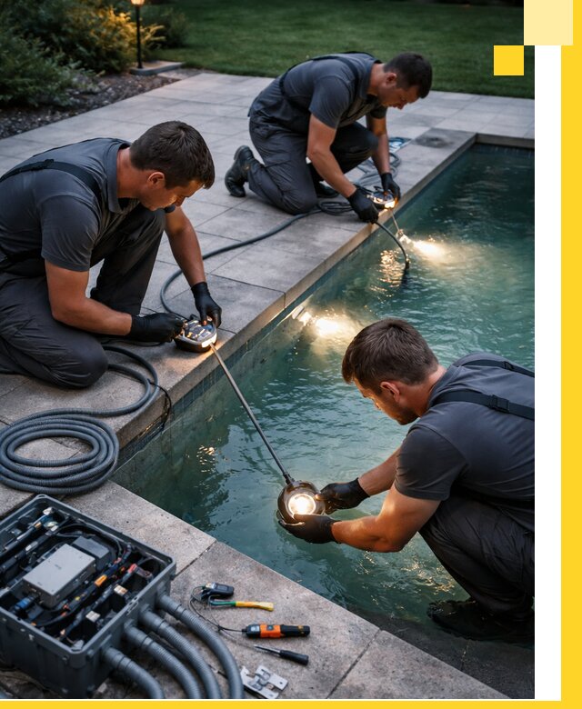 Профессиональное освещение бассейнов в Балашове: дизайн и монтаж