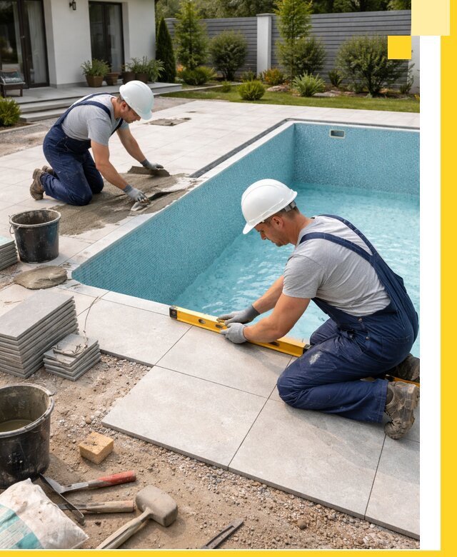 Строительство и монтаж плавательных бассейнов под ключ в Балашове