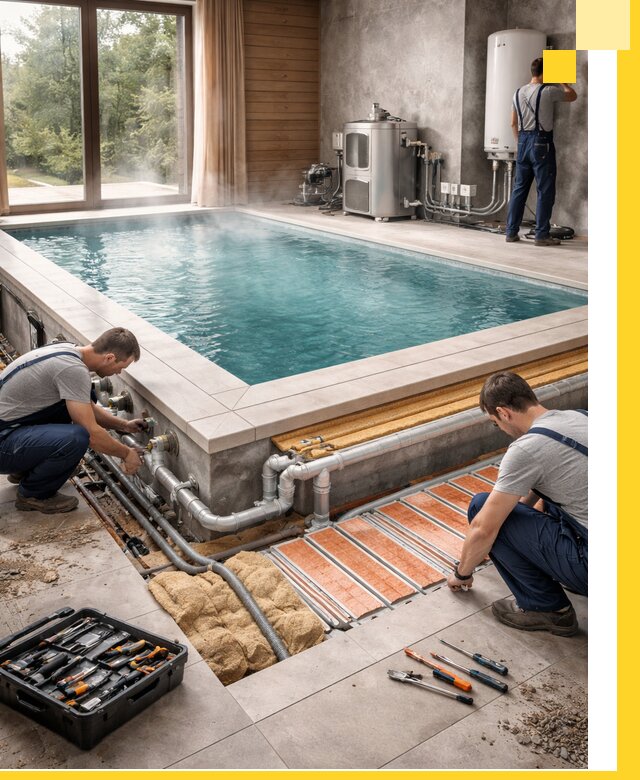 Проектирование и строительство тёплых бассейнов в Балашове