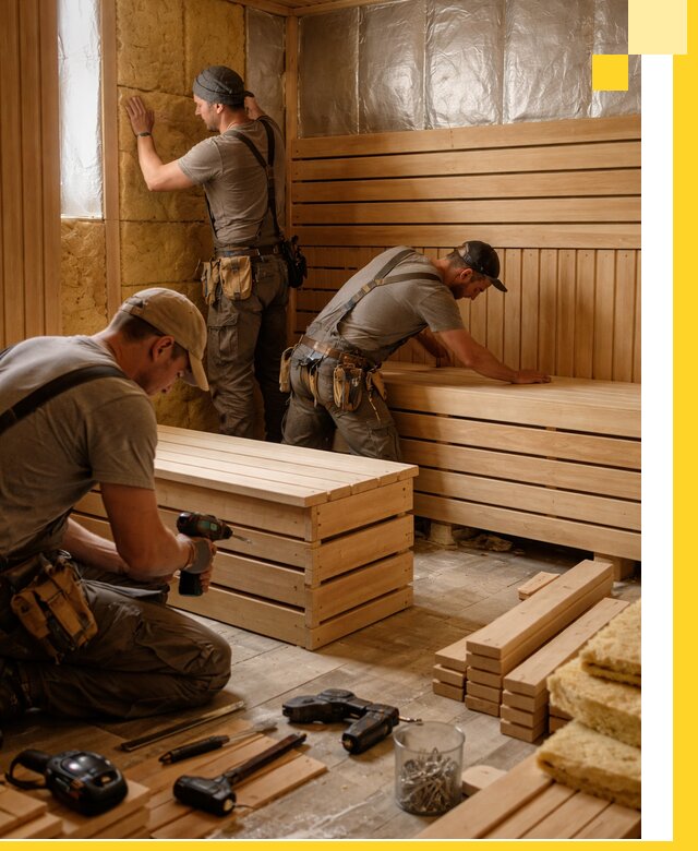 Профессиональное строительство саун под ключ в Балашове