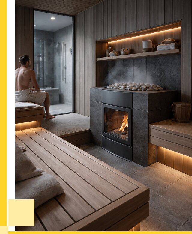 Проект сауны в частном доме в Балашове от 35592 р. | ЭриданБла